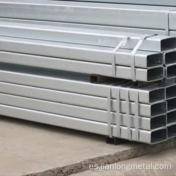 S235JR Tubos cuadrados galvanizados de acero al carbono